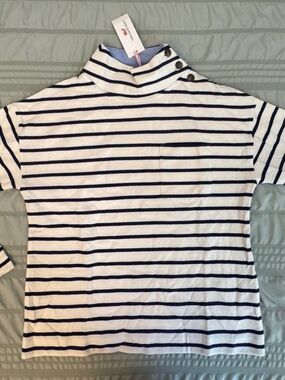 Vineyard Vines Women’s Striped Turtleneck Top Small NWT